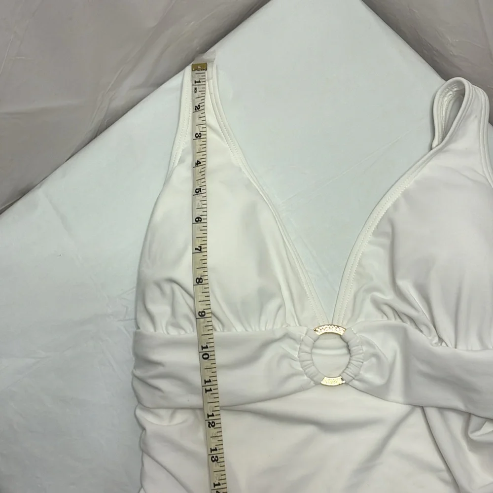 Michael Kors White One-Piece Swimsuit